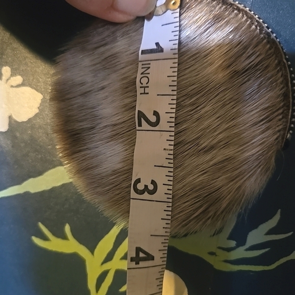 Vintage Fur Coin Purse - Picture 4 of 5